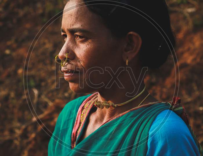 A tribal woman 