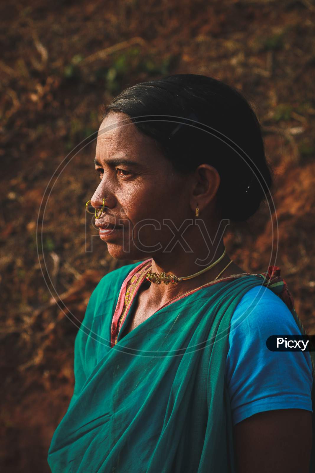 A tribal woman 