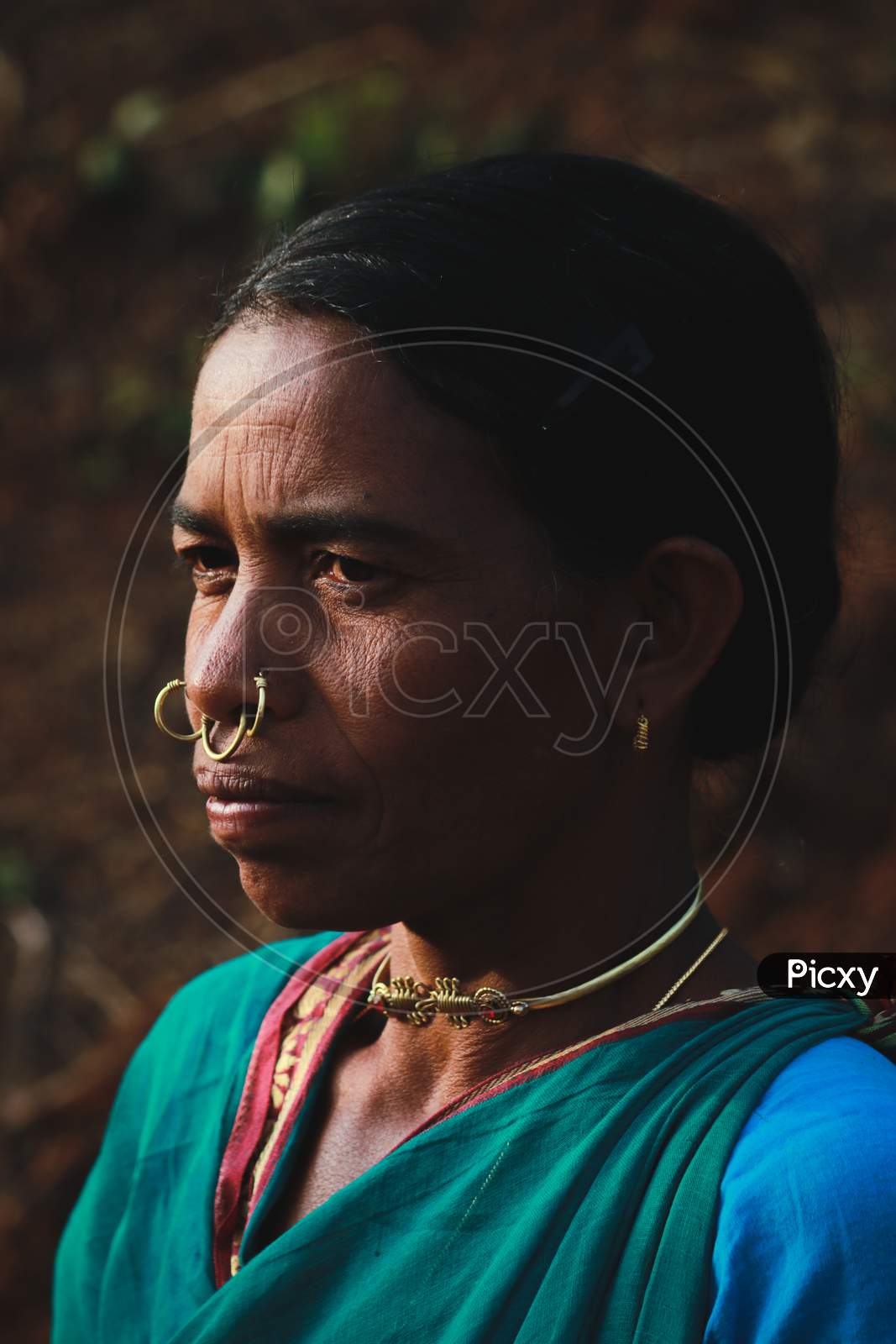 A tribal woman