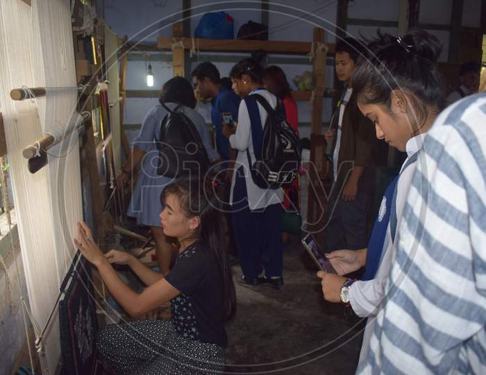College Students Project display At an Expo