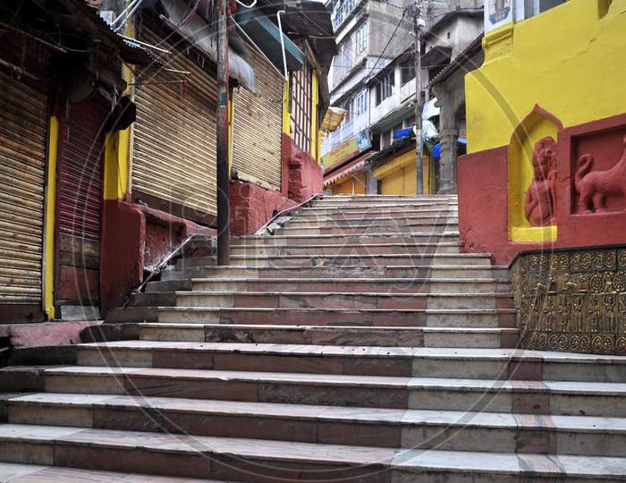 The Kamakhya Temple Wears A Deserted Look During The Nationwide Covid-19 Lock down, In Guwahati, Friday, April 17, 2020.