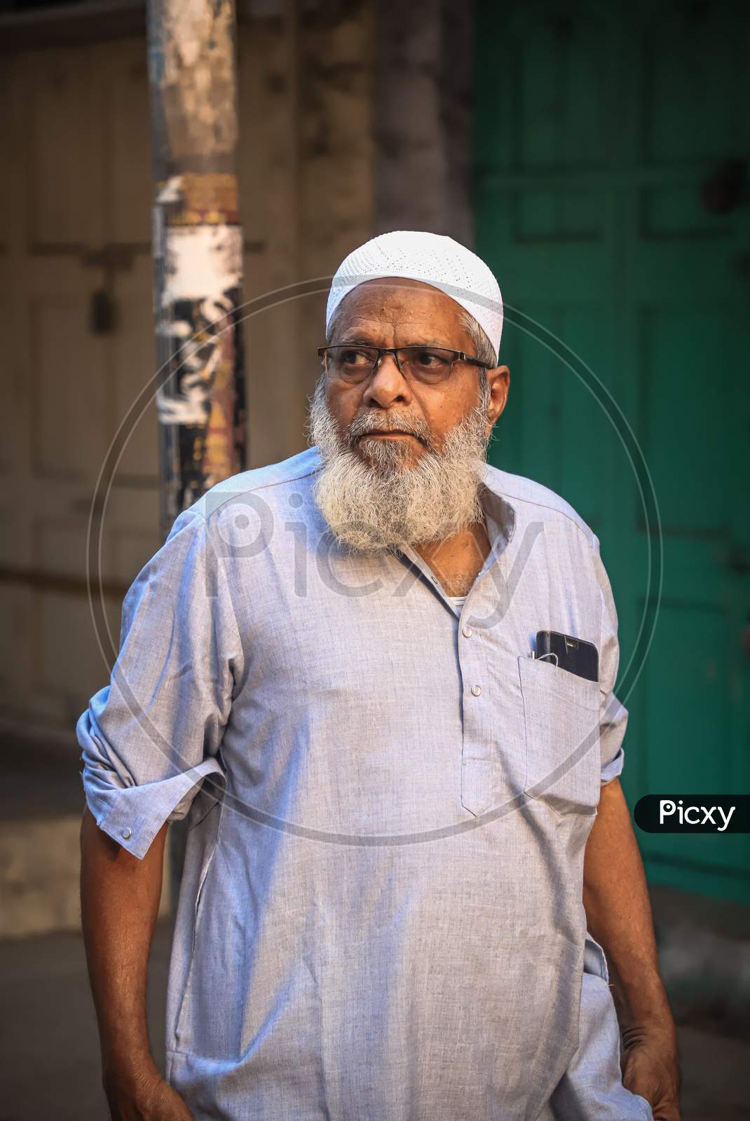 Portrait on the streets of charminar