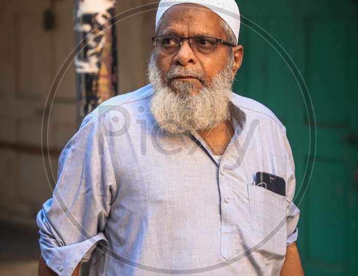 Portrait on the streets of charminar