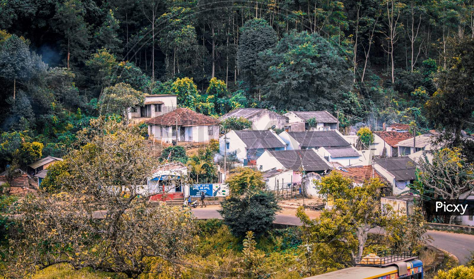 houses in the mountains 
