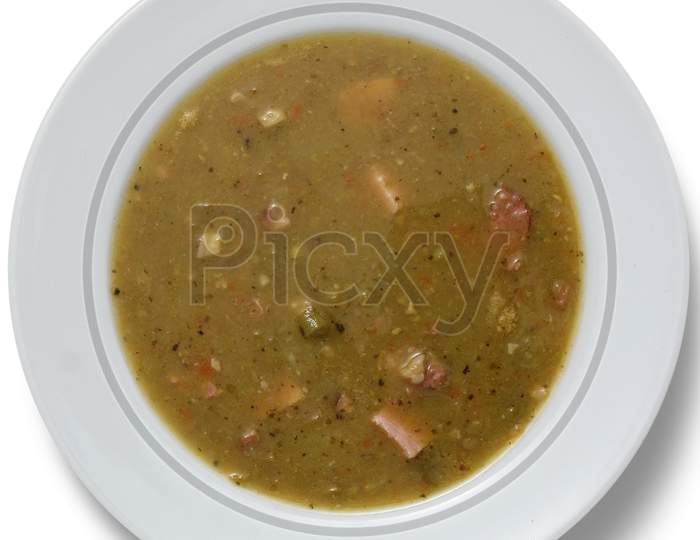 pea soup , beautiful food , high quality
