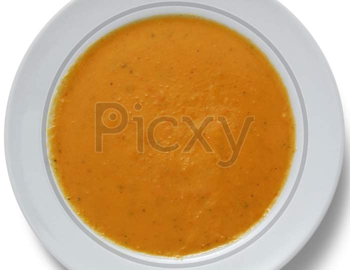 creme soup , beautiful food , hight quality