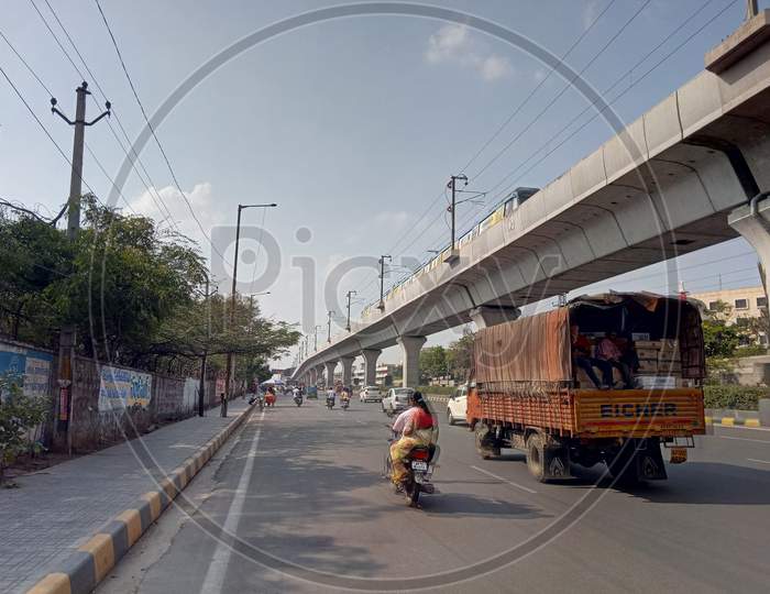 Hyderabad road traffic
