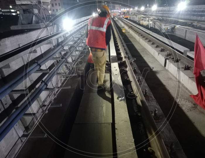 Hyderabad metro night shift working