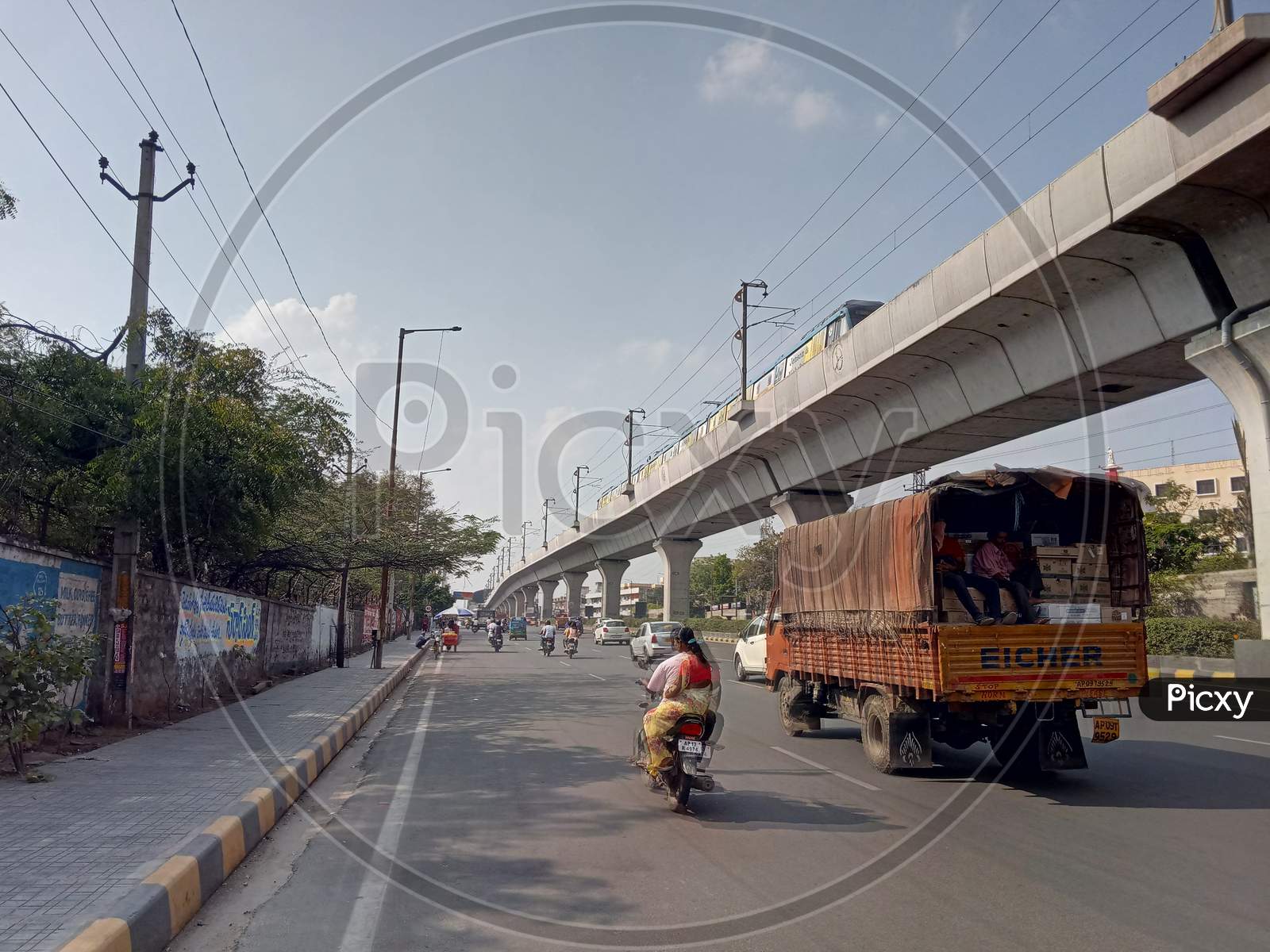 Hyderabad road traffic
