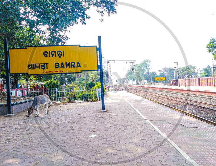 Bamra railway station odisha, india