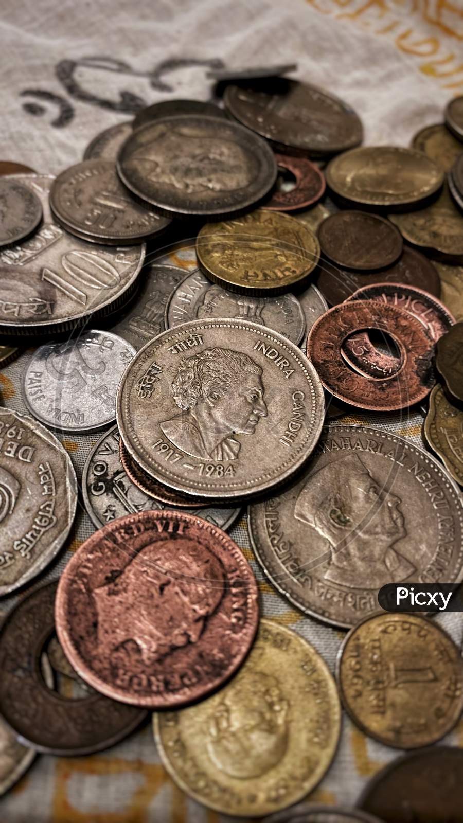 Old coins collection