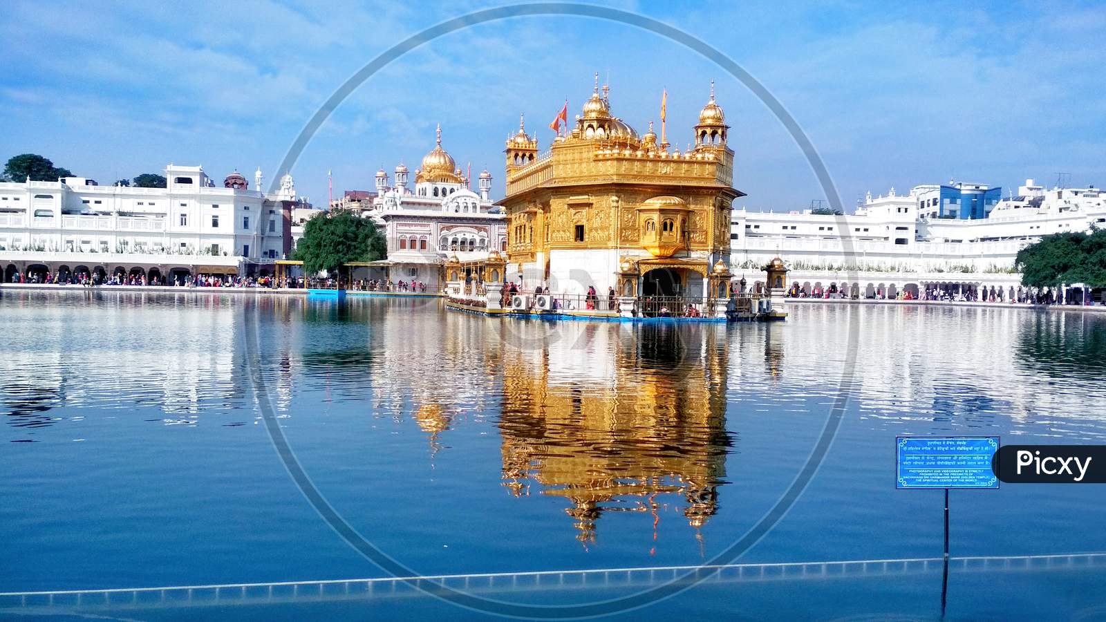 Amritsar, Punjab, India, November 29, 2019, Dukh Bhanjani Beri In Sri Harmandir Sahib, Most Important Pilgrimage Site Of Sikhism Housing Golden Temple, Holly Sarovar And Darbar Sahib
