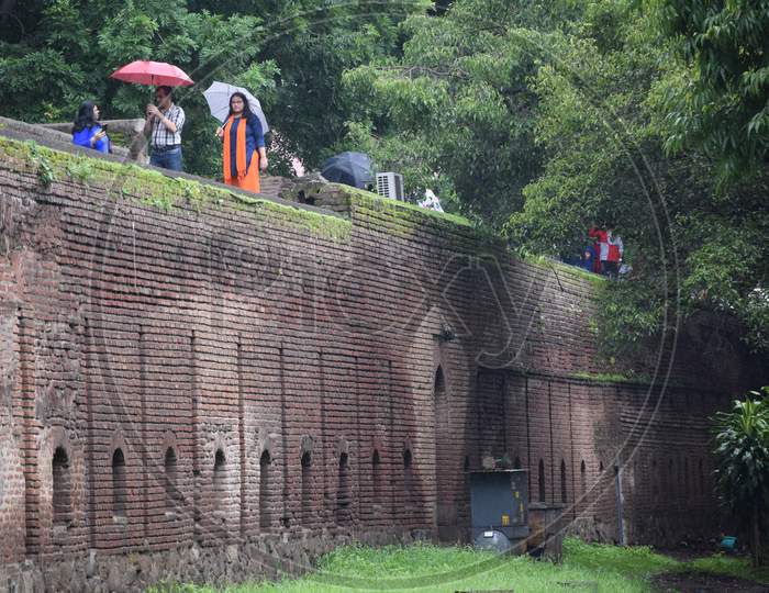 A wall of shaniwarwada