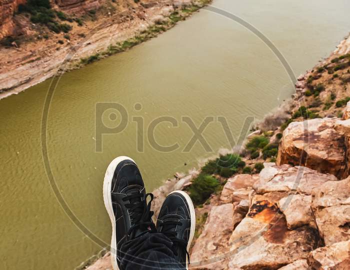 Amazing view at Grand canyon of india ,gandikota fort, andhrapradesh