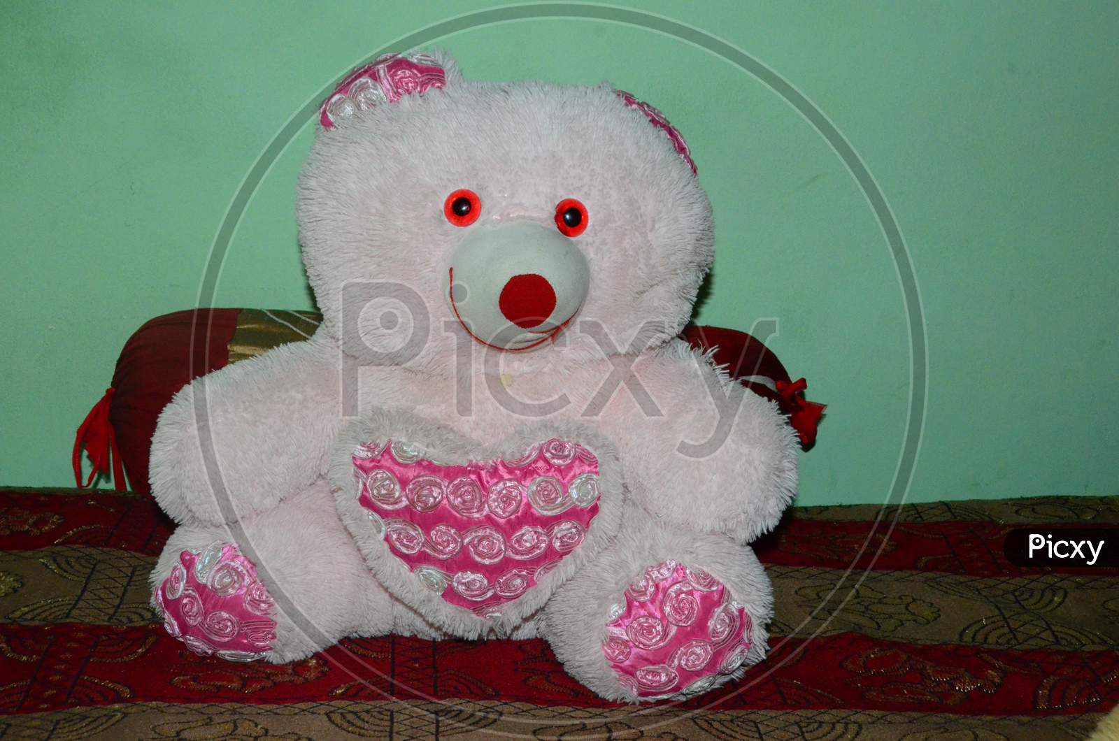 Teddy bear in deals home