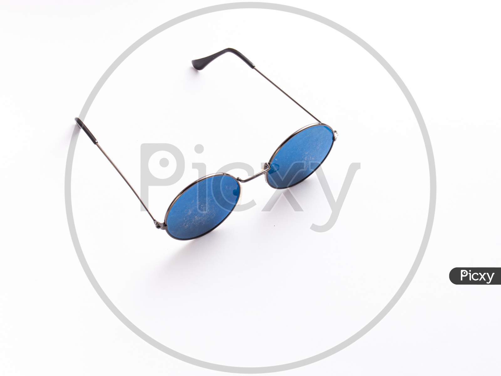 Shades or Goggles  On White Isolated Background
