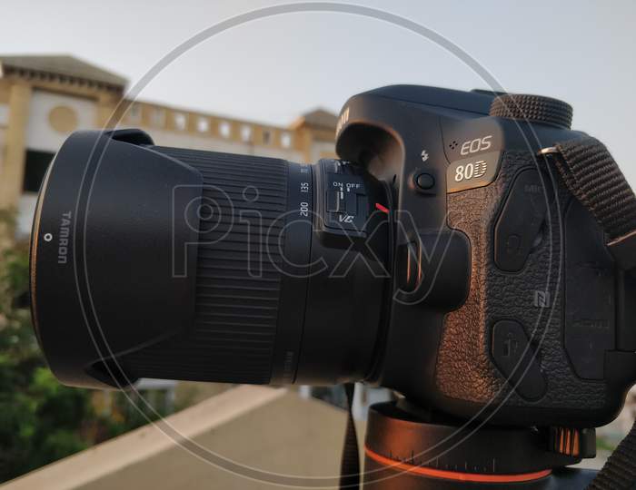 Canon EOS 80D with Tamron 18-200 lens