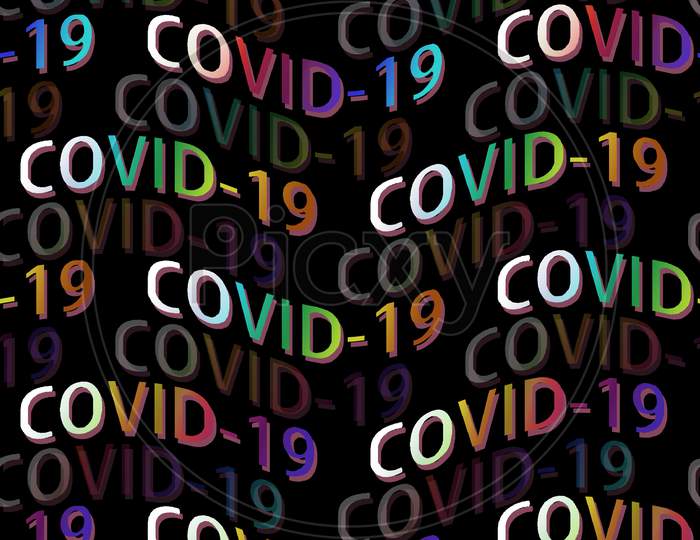 Covid-19-Stop Coronavirus repeat print