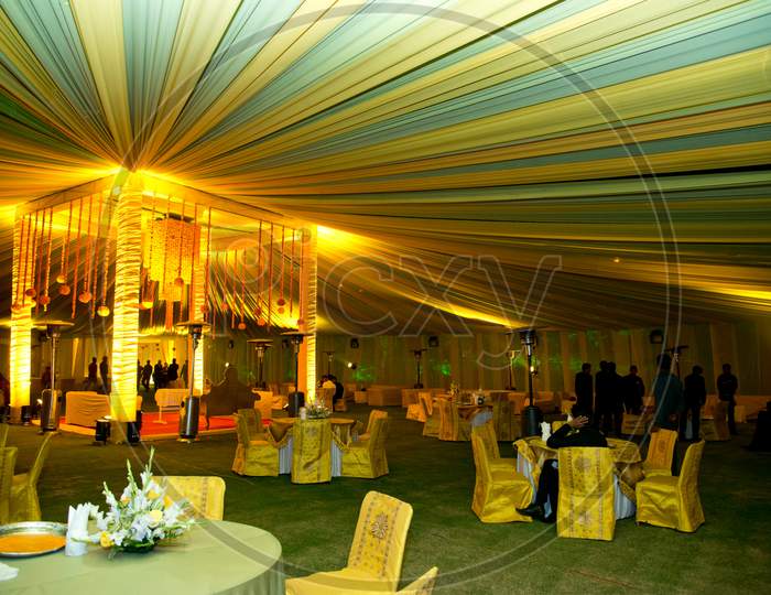 Decorative Venues At Indian events