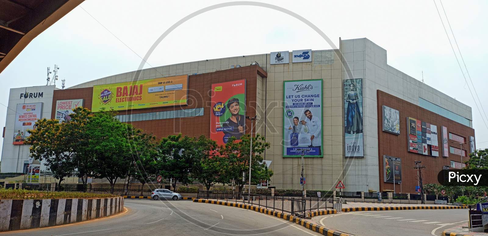 Image of Closed Forum Mall Hyderabad Telangana India During