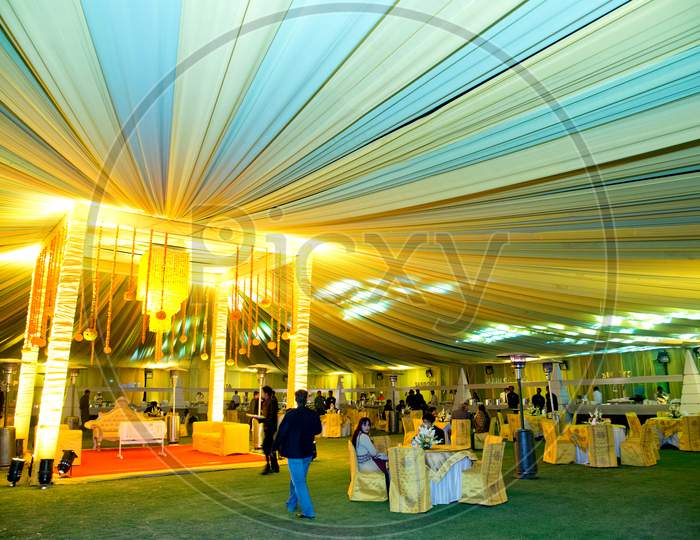 Decorative Venues At Indian events