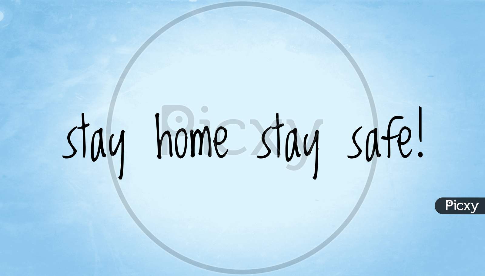 Stay home stay safe text words written in blue paper background texture, precautions for corona virus infection, the pandemic Alert of covid19, lockdown for home isolation