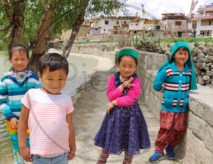 Children in The Villages of Himachal Pradesh