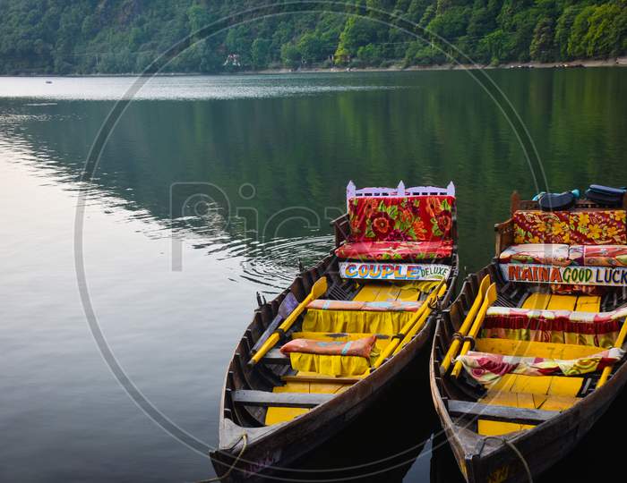 boat on the river in uttrakhand