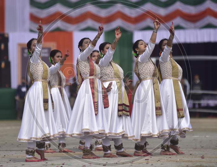 Artist perform during republic day