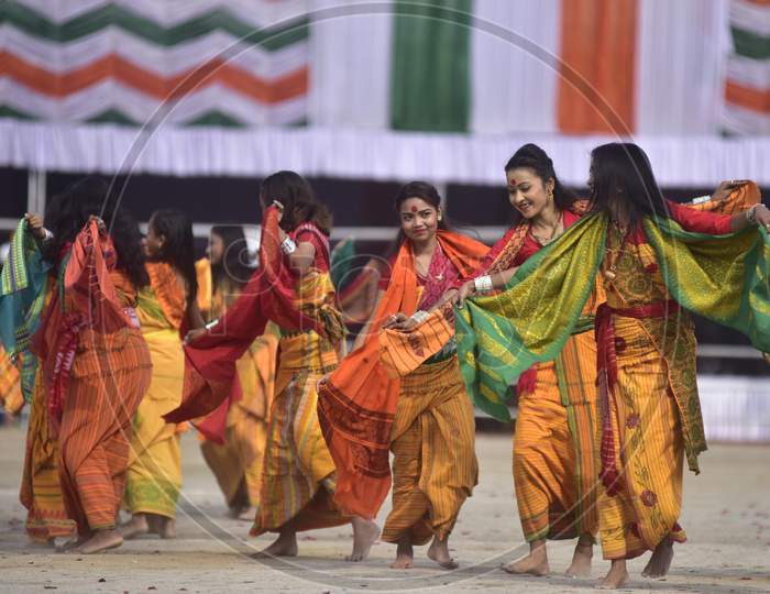 Artist perform during republic day