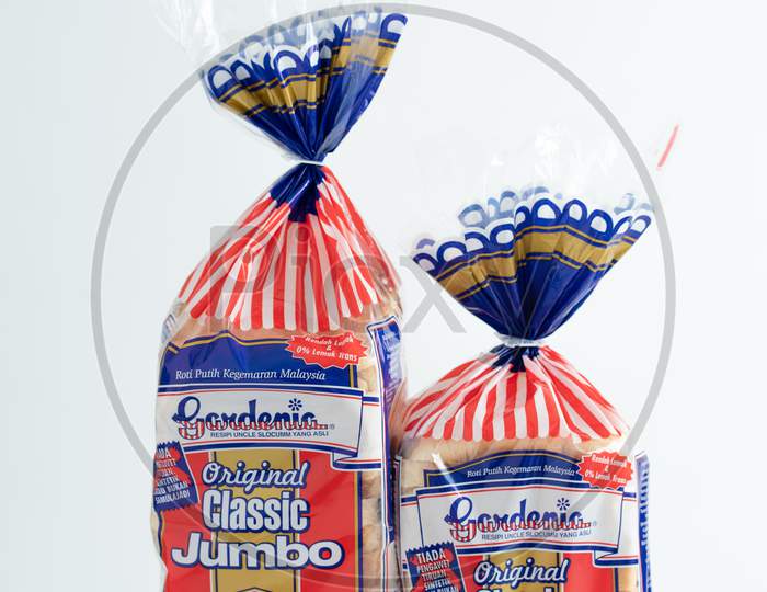Kuala Lumpur, Malaysia - March 16, 2020. Gardenia Sandwich Loaf Bread. Manufactured And Sold By Gardenia Bakeries, It Is A Popular Bread Brand In Malaysia.