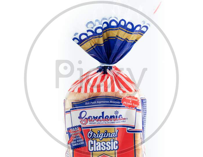 Kuala Lumpur, Malaysia - March 16, 2020. Gardenia Sandwich Loaf Bread. Manufactured And Sold By Gardenia Bakeries, It Is A Popular Bread Brand In Malaysia.