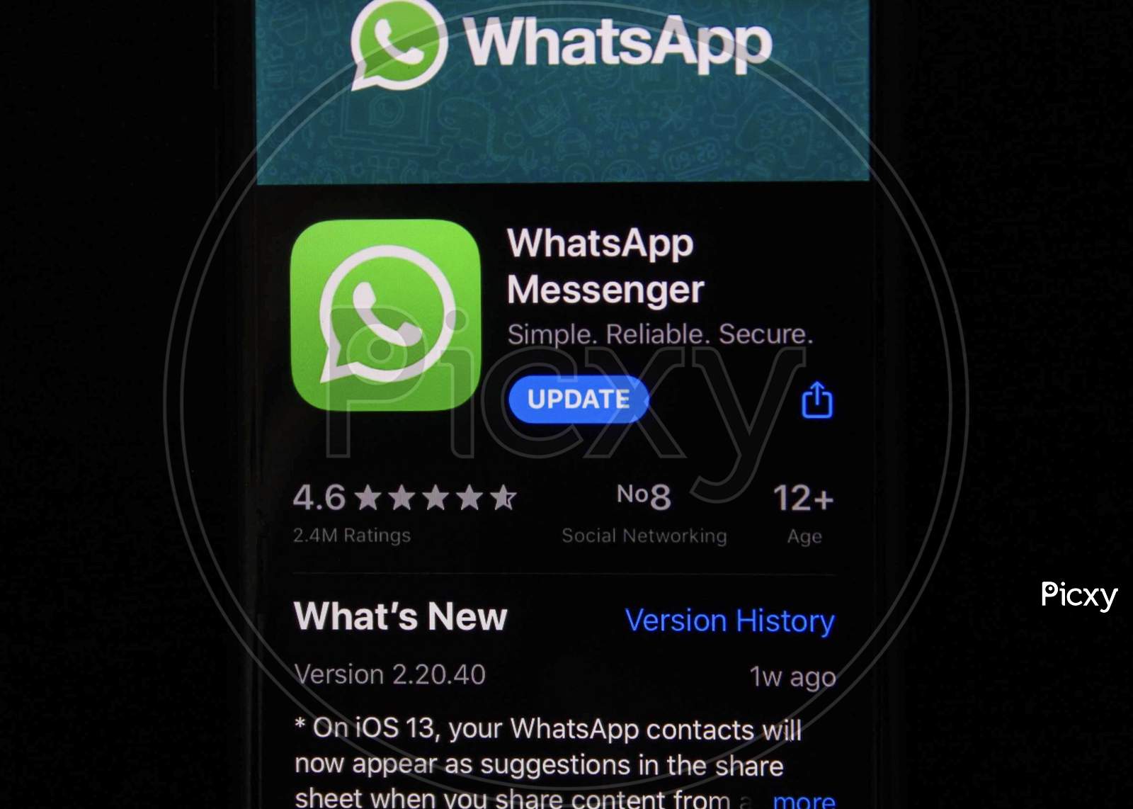 WhatsApp dark mode new update