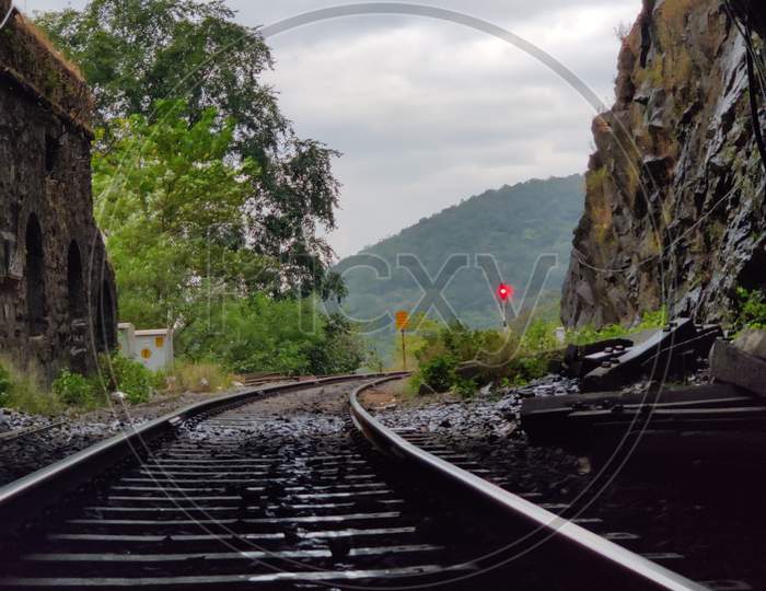 The railway tunnel dudhsagar