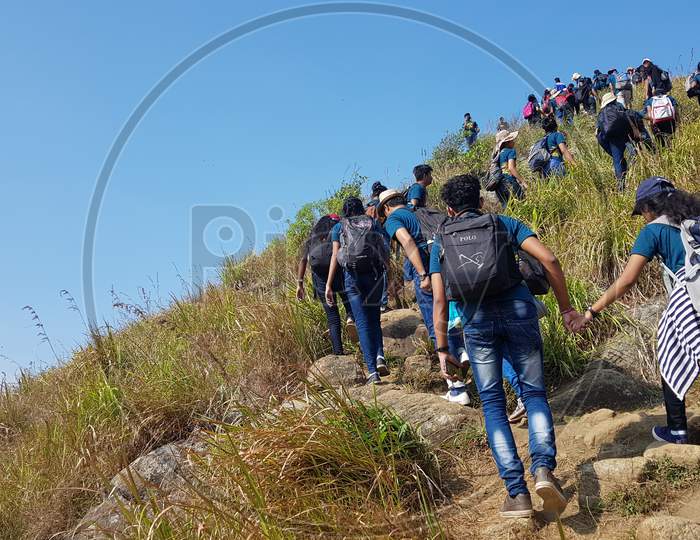 Hiking of Hanthana mountain with batch mates