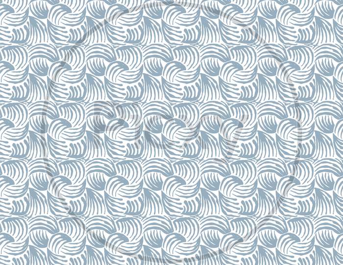Seamless Pattern In Two Colours