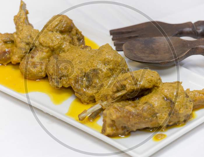 Nawabi Food – Mutton Curry With Gravy. This Types Of Food Are Too Flavourful And Delicious.