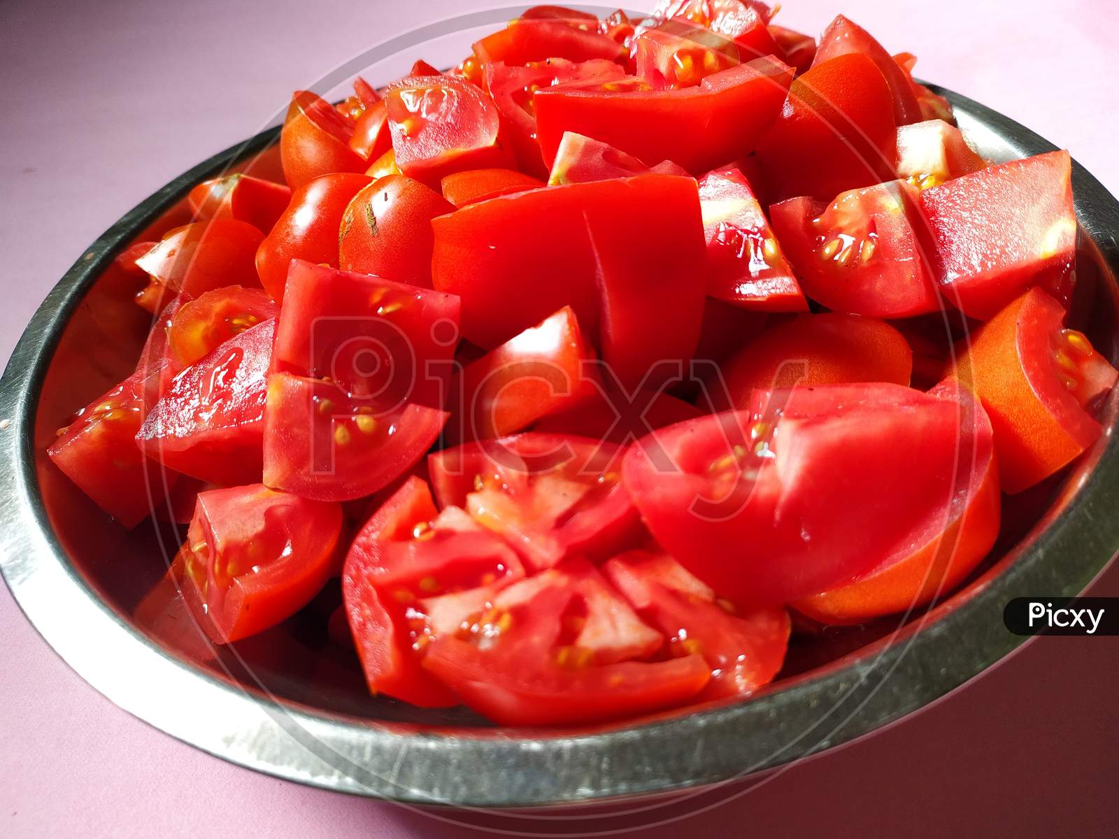 tomato chunks