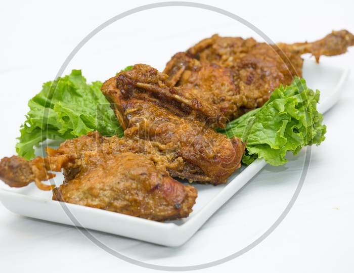 Nawabi Food – Chicken Roast With Gravy. This Types Of Food Are Too Flavorful And Delicious.