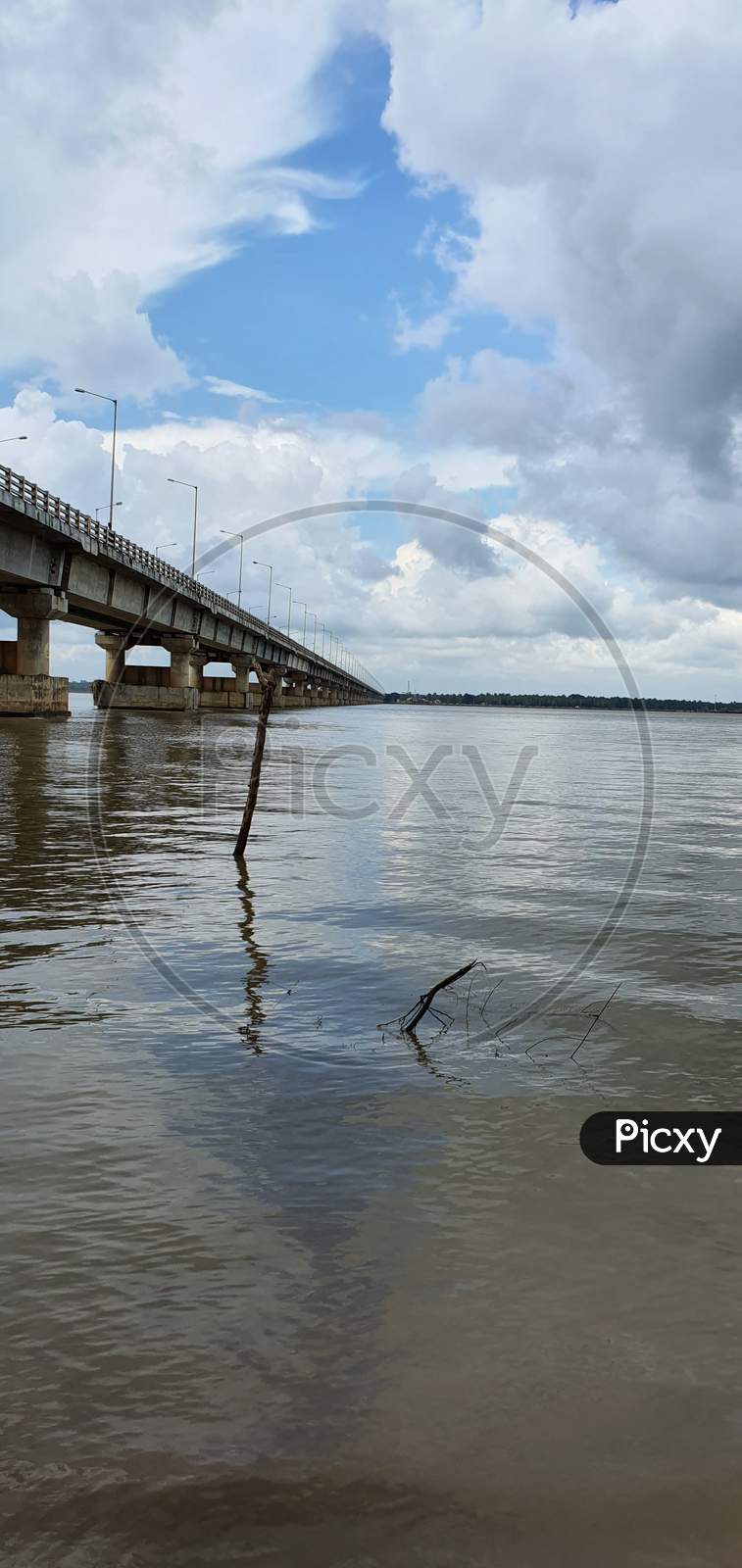 Bridge on Gowthami Godavari in Yanam