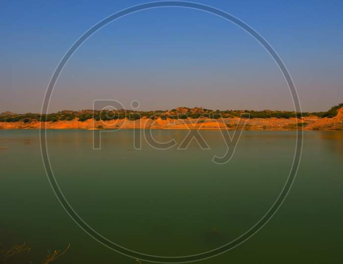 Indian Lake at Kutch, Gujarat, India, Garden, Indian River