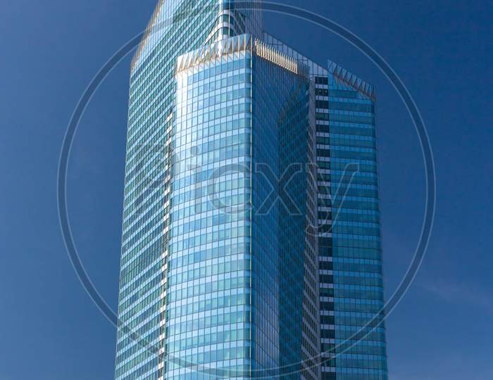 A Skyscraper In Paris Business District "La Defense"