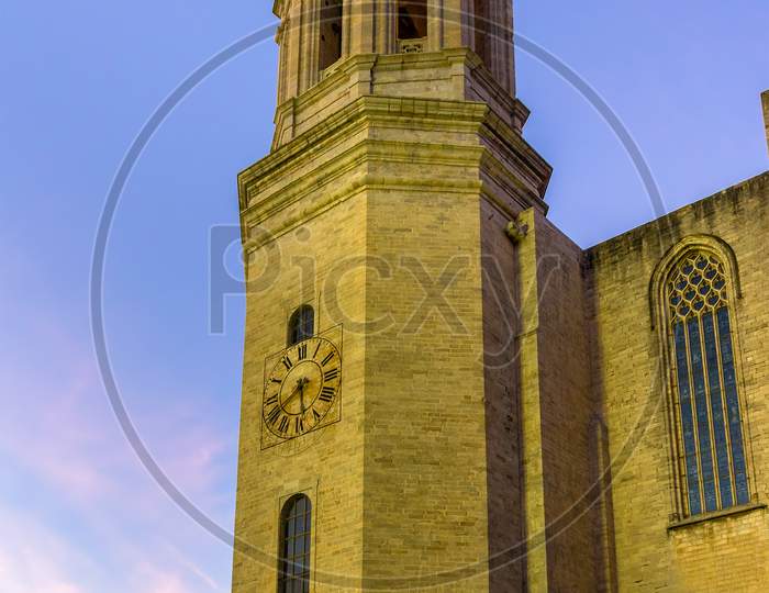 Belfry Of The Cathedral Of Saint Mary Of Girona - Spain