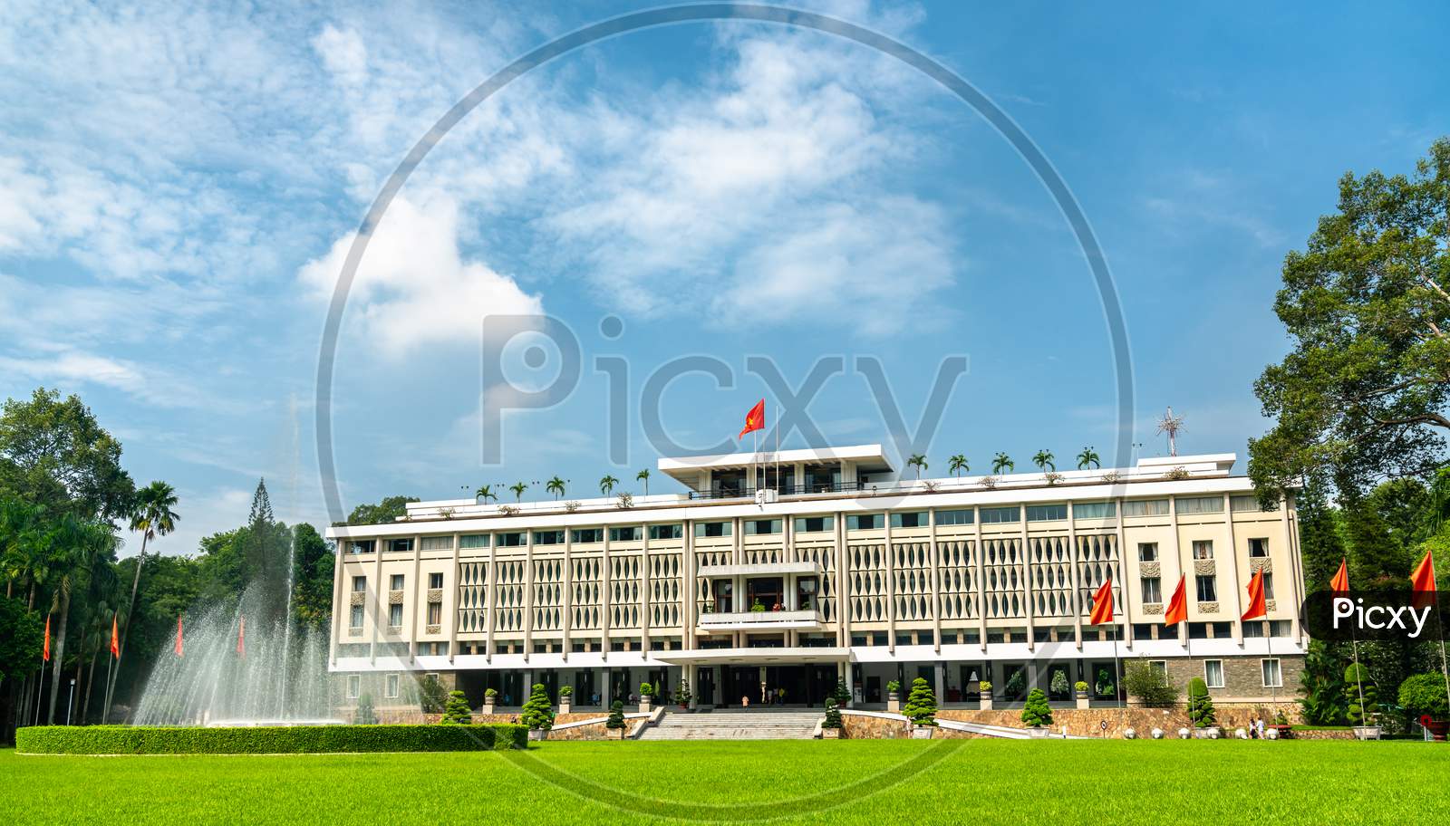 Independence Palace In Saigon, Vietnam