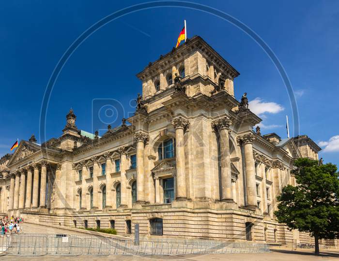 Reichstag Building In Berlin, Germany