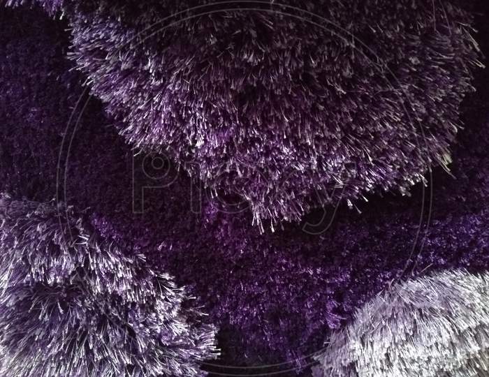 Violet cloth design