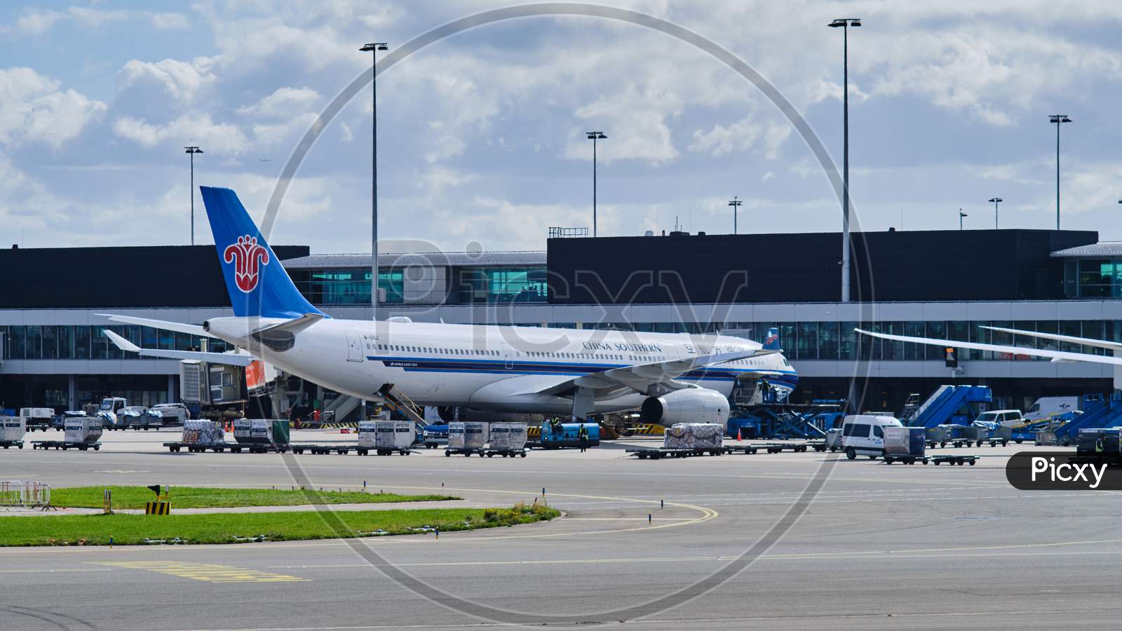 China Southern Airlines Airbus A330-300 At Amsterdam Airport Schiphol In Amsterdam, Netherlands