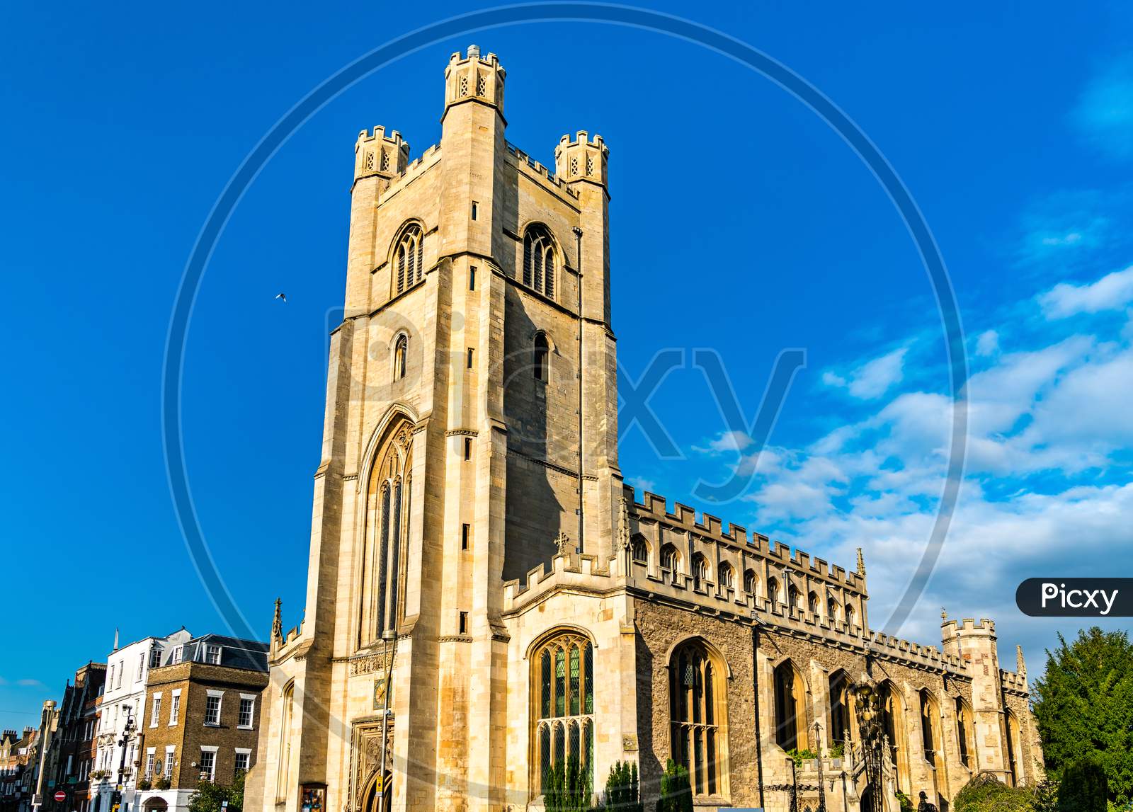 Church Of St Mary The Great In Cambridge, England