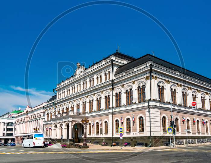 Ratusha, The Residence Of The Mayor Of Kazan In Russia