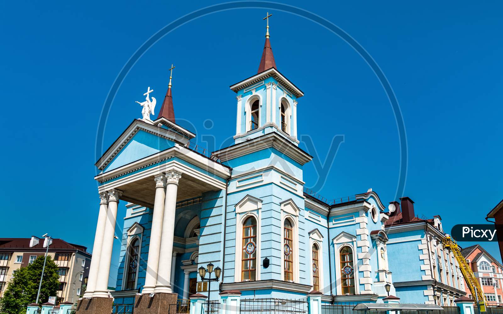 Parish Of The Holy Cross In Kazan, Russia